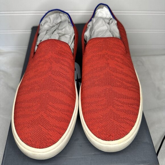 Rothy's The Original Slip On Sneaker in Red Tiger Size 10 - Picture 3 of 4
